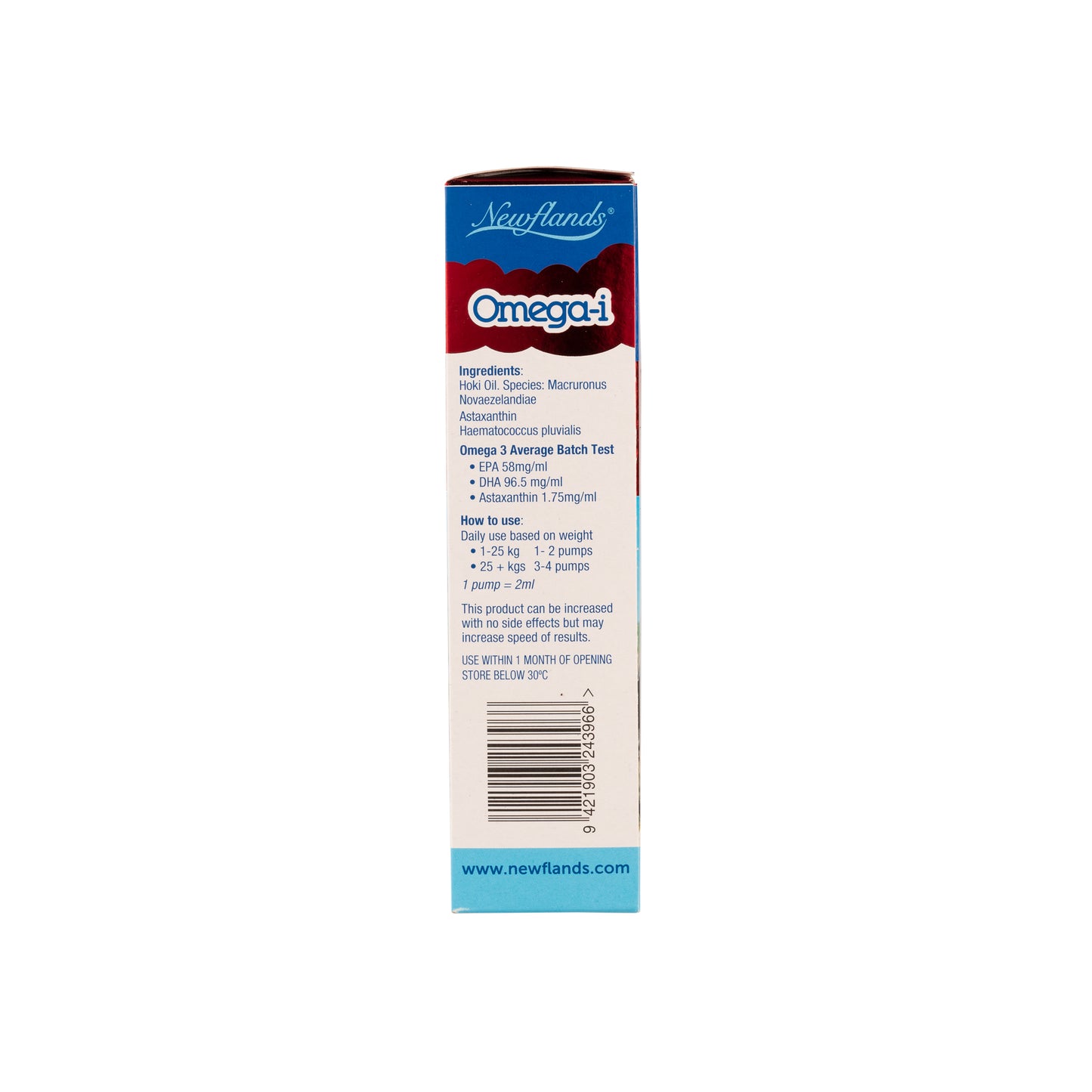 Omega-i Antioxidant Fisch-Ergänzungsmittel