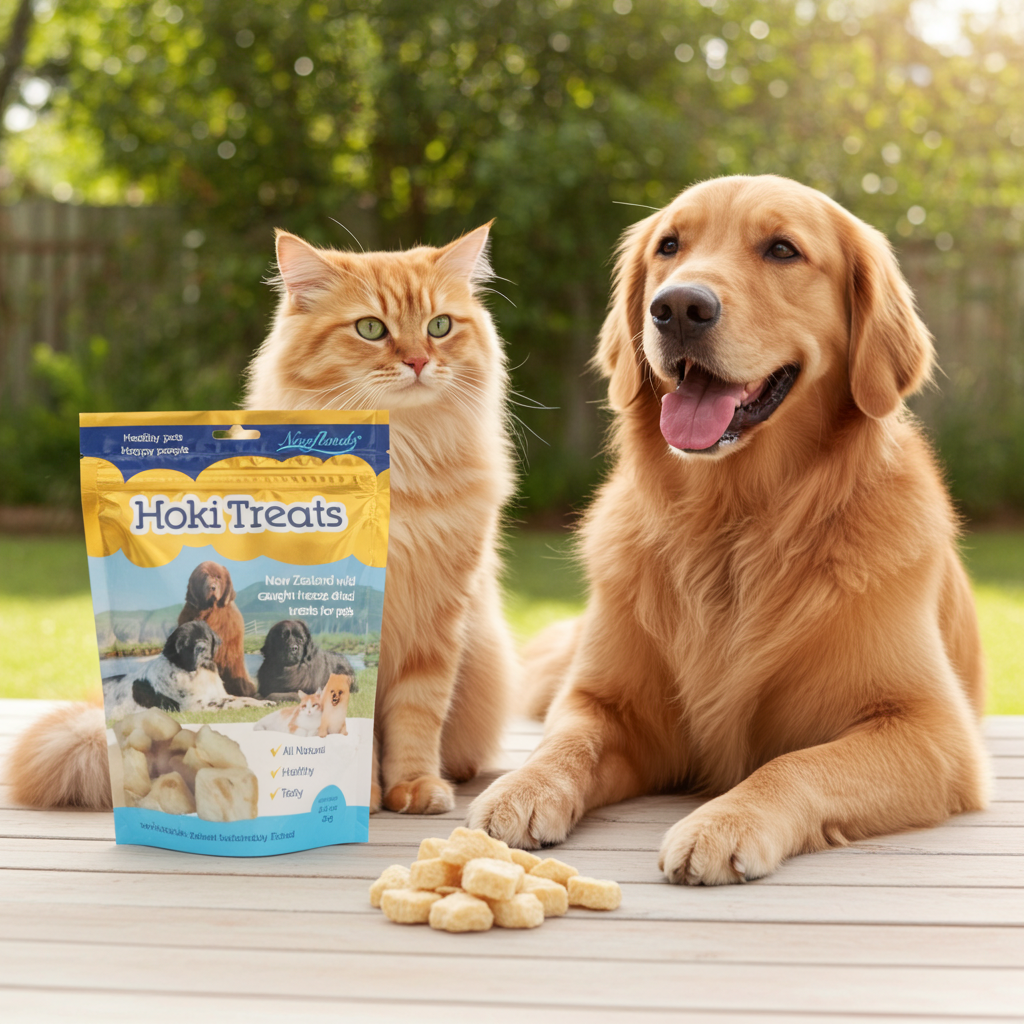 Hoki Fish Treats for Cats and Dogs