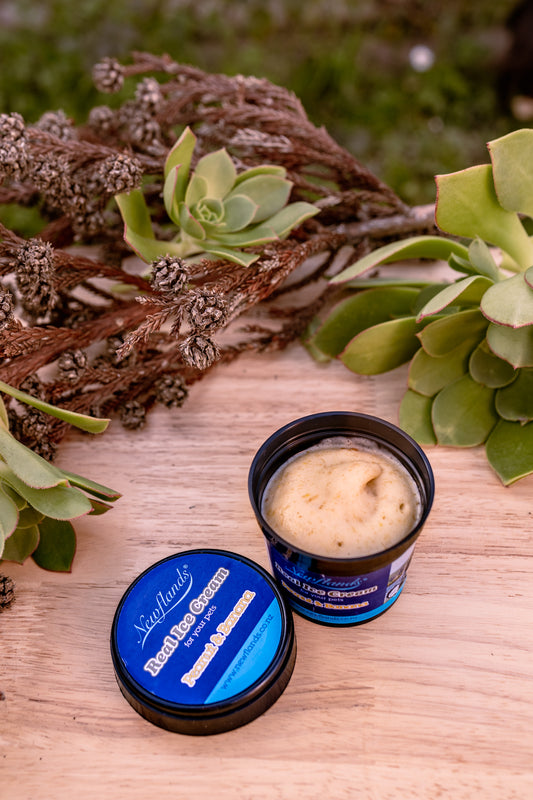 Ice Cream single serve to share with your pets comes with a spoon